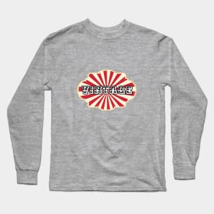 Vintage Circus Long Sleeve T-Shirt